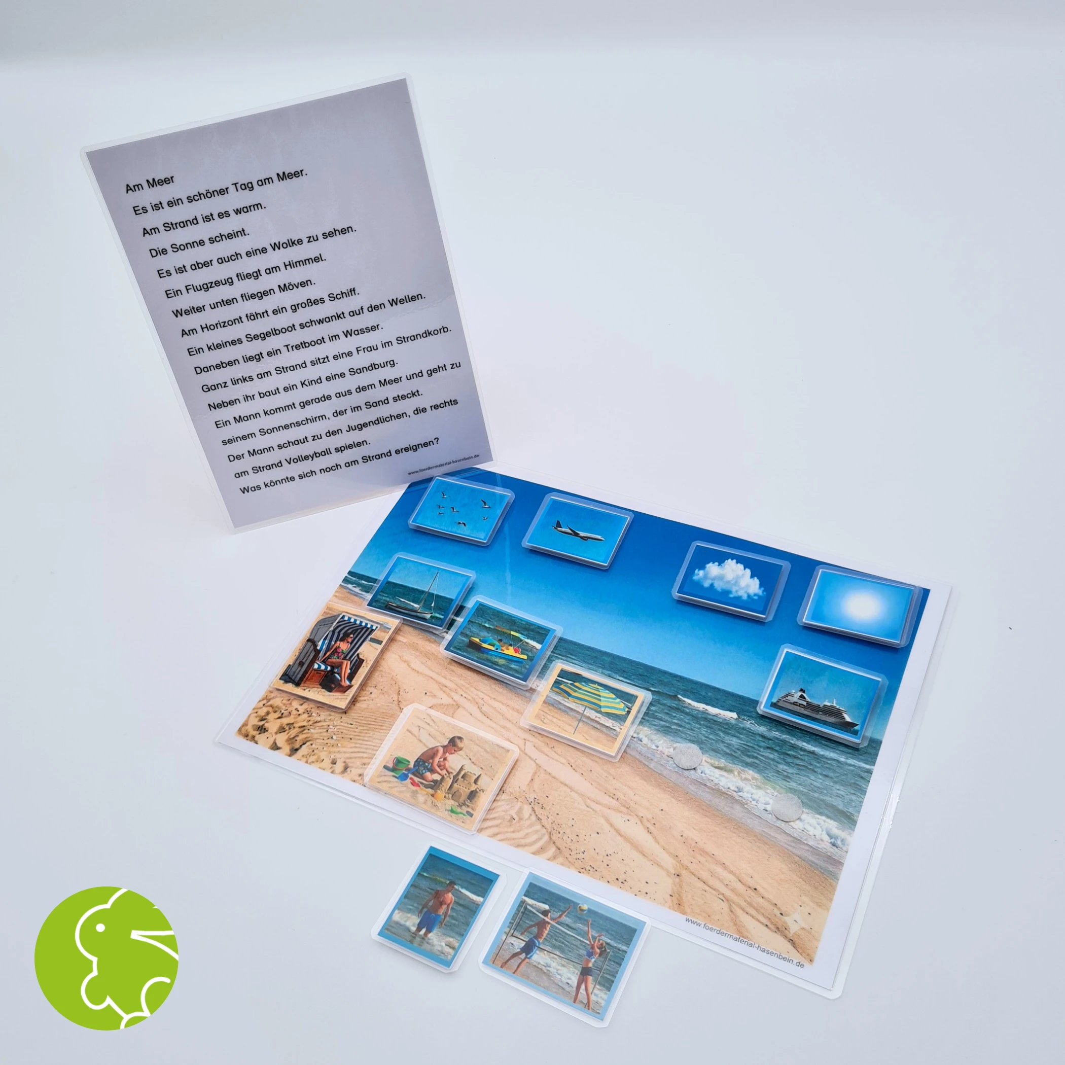 Nach Texten handeln - Am Meer