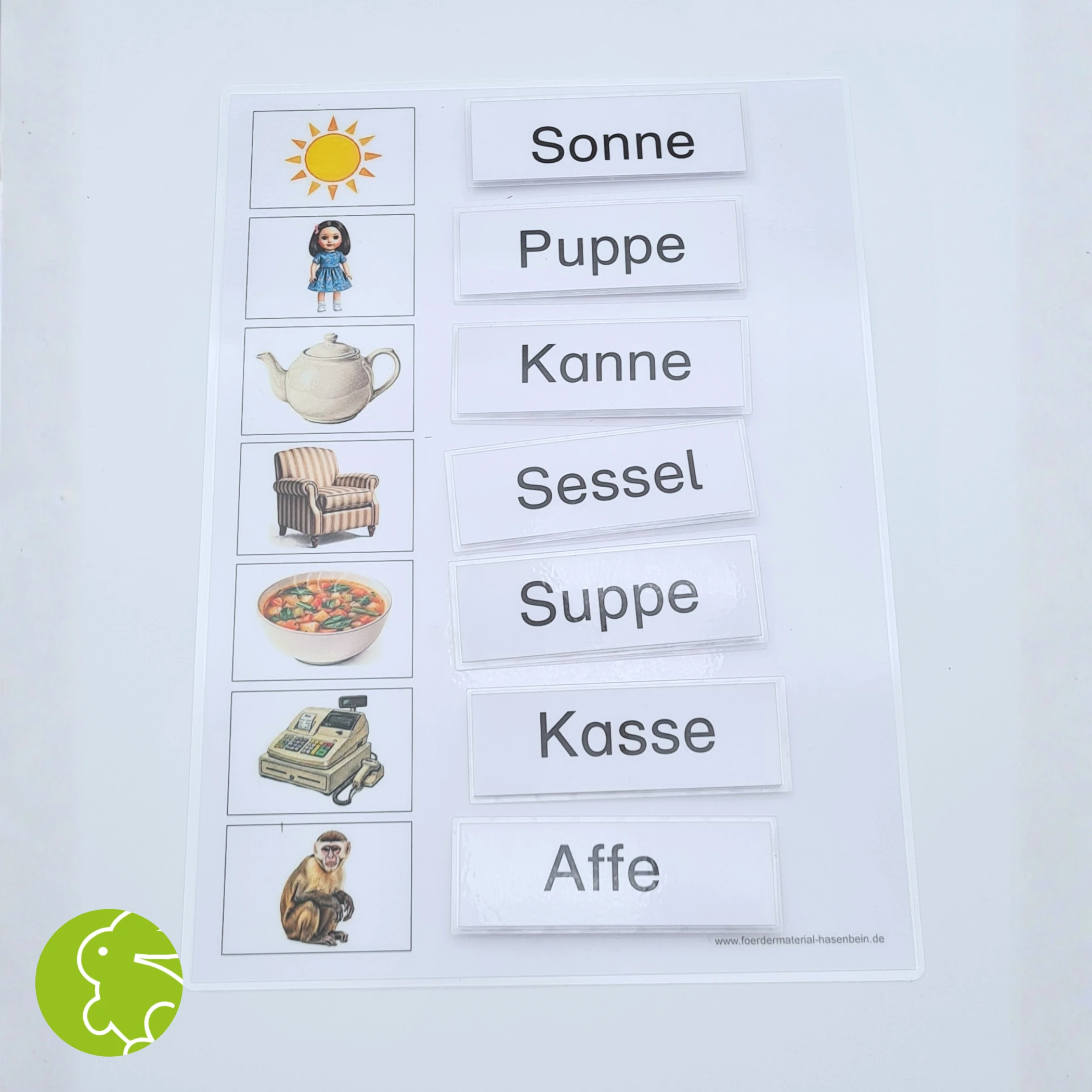 Wörter lesen IV