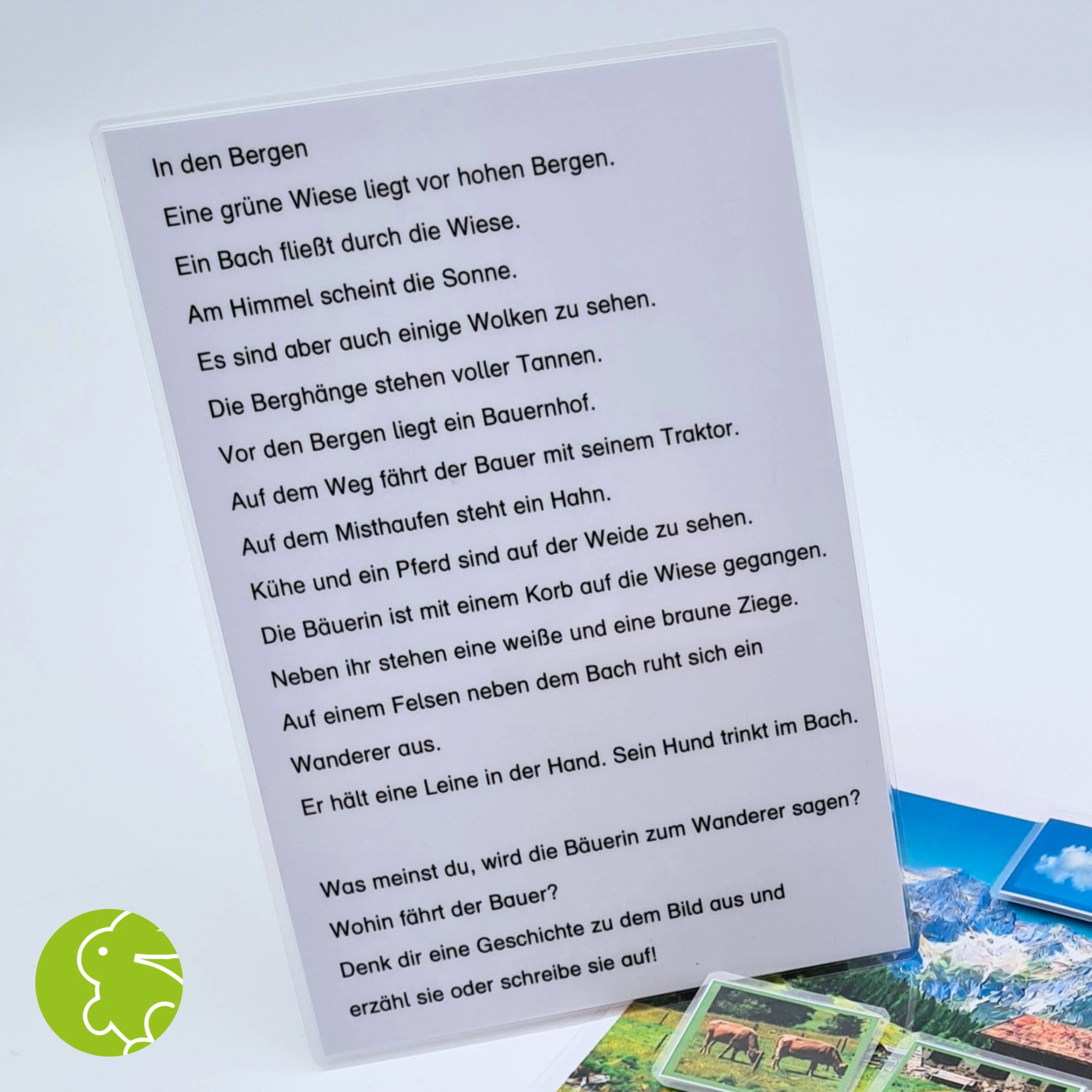 Nach Texten handeln - In den Bergen
