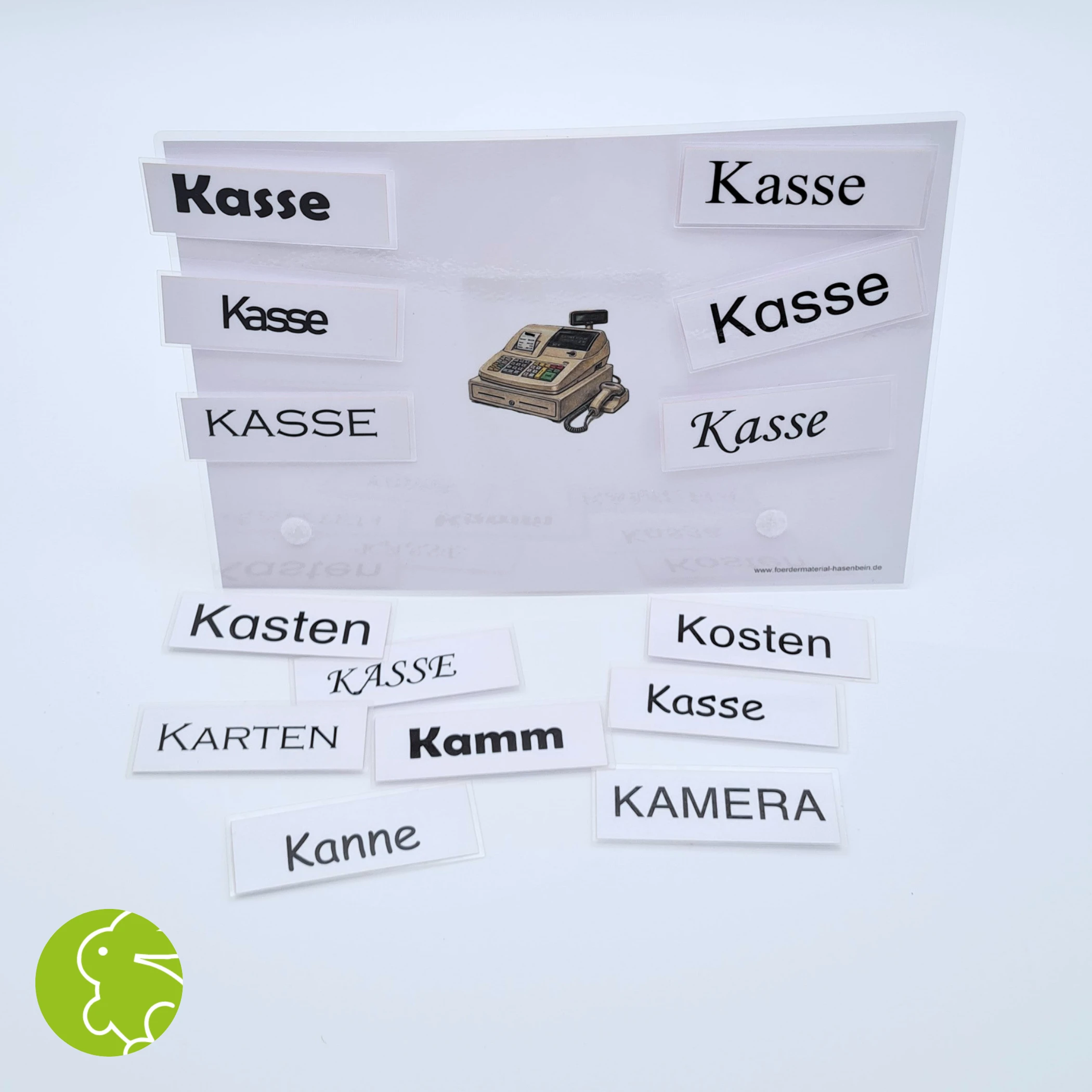 Ganzwort: Kasse