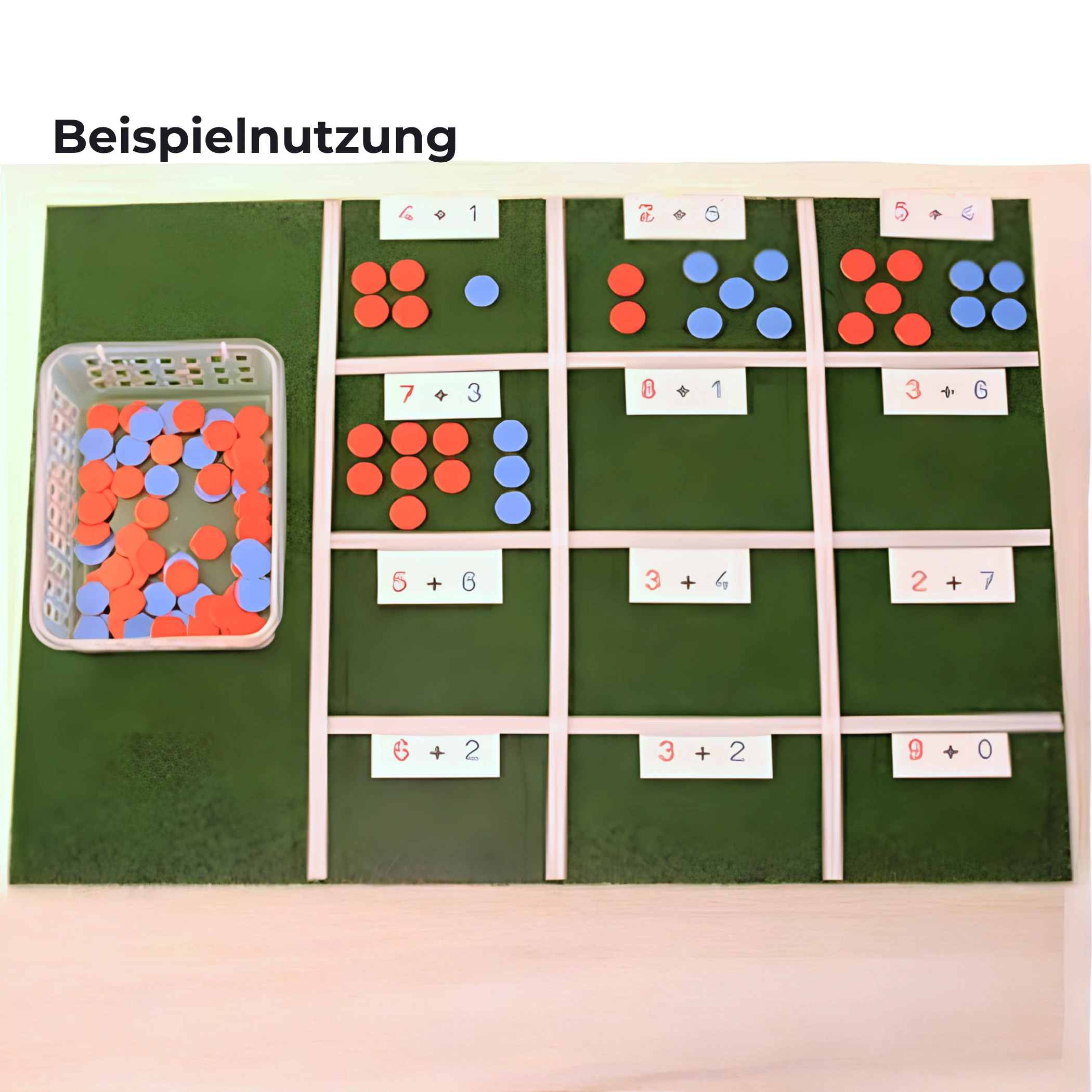 Blanko-Tablett 2 - A2 mit Klettraster