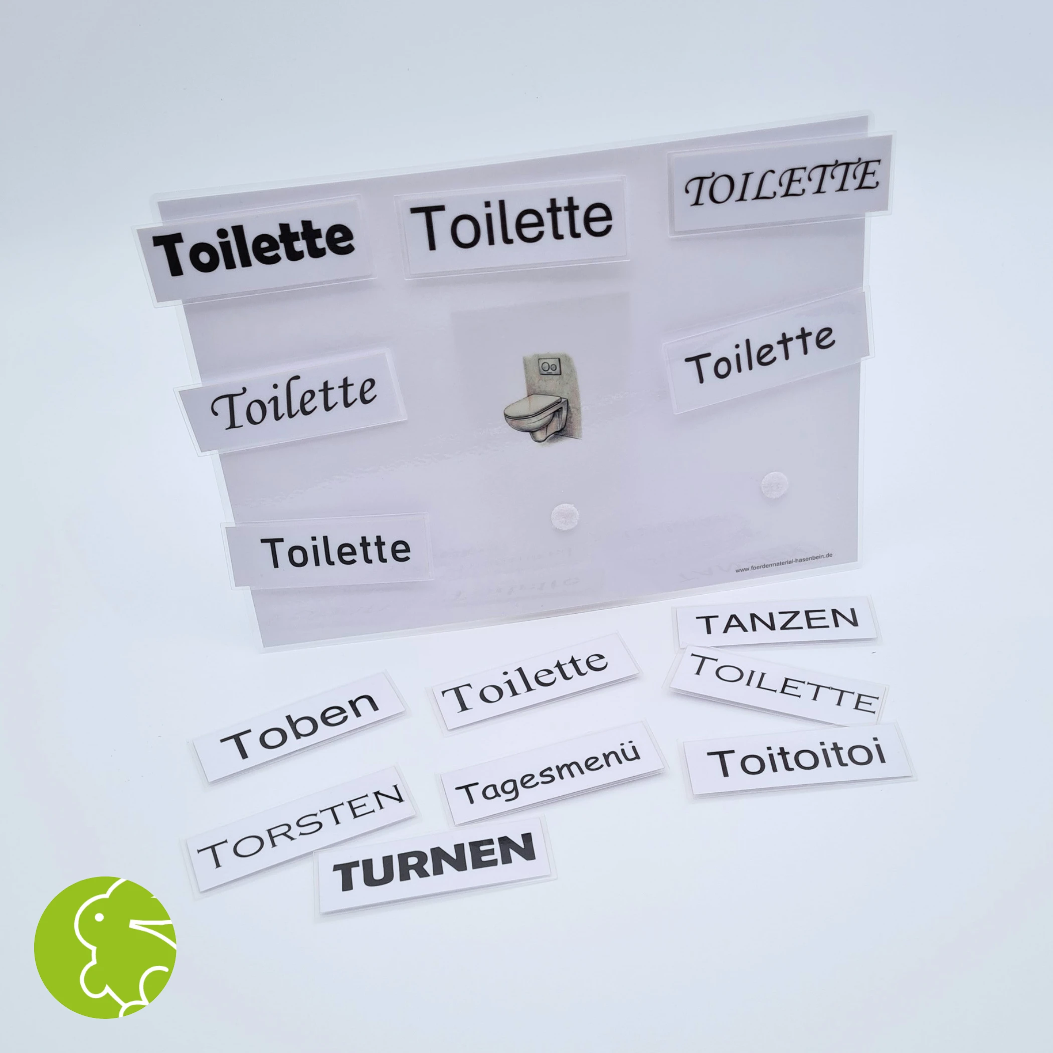 Ganzwort: Toilette