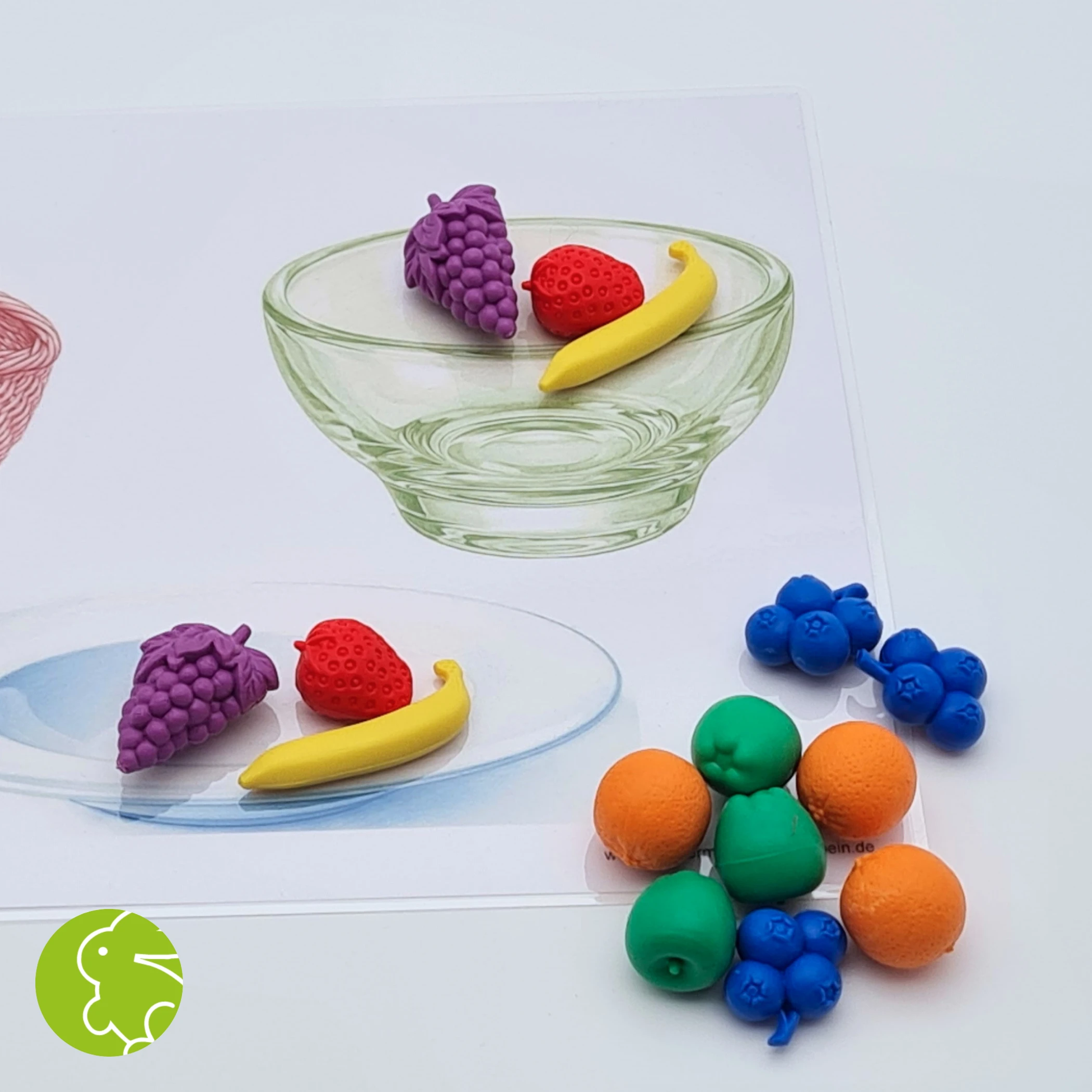 Obst verteilen