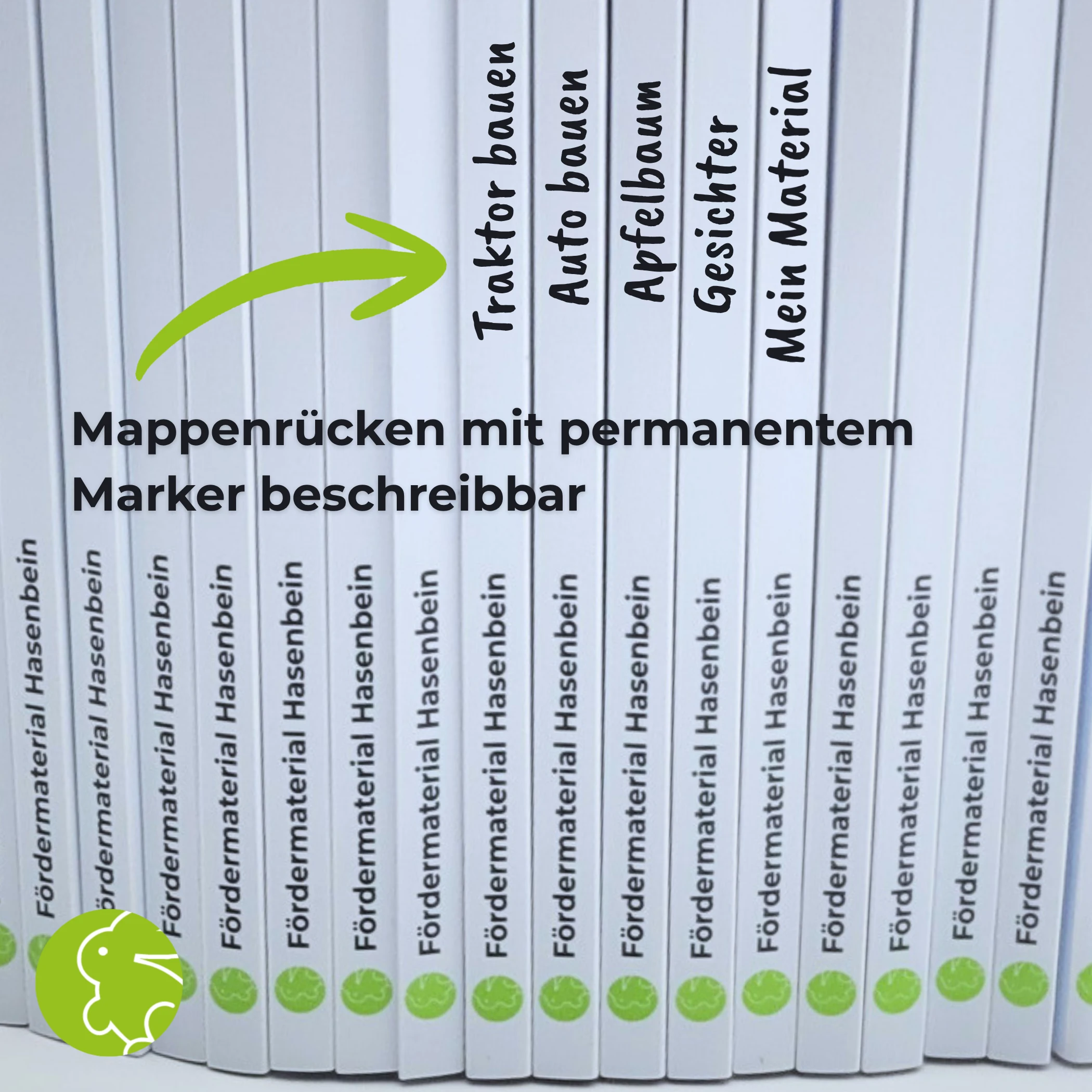 Blanko-Mappe 2 für laminierte Seite A4