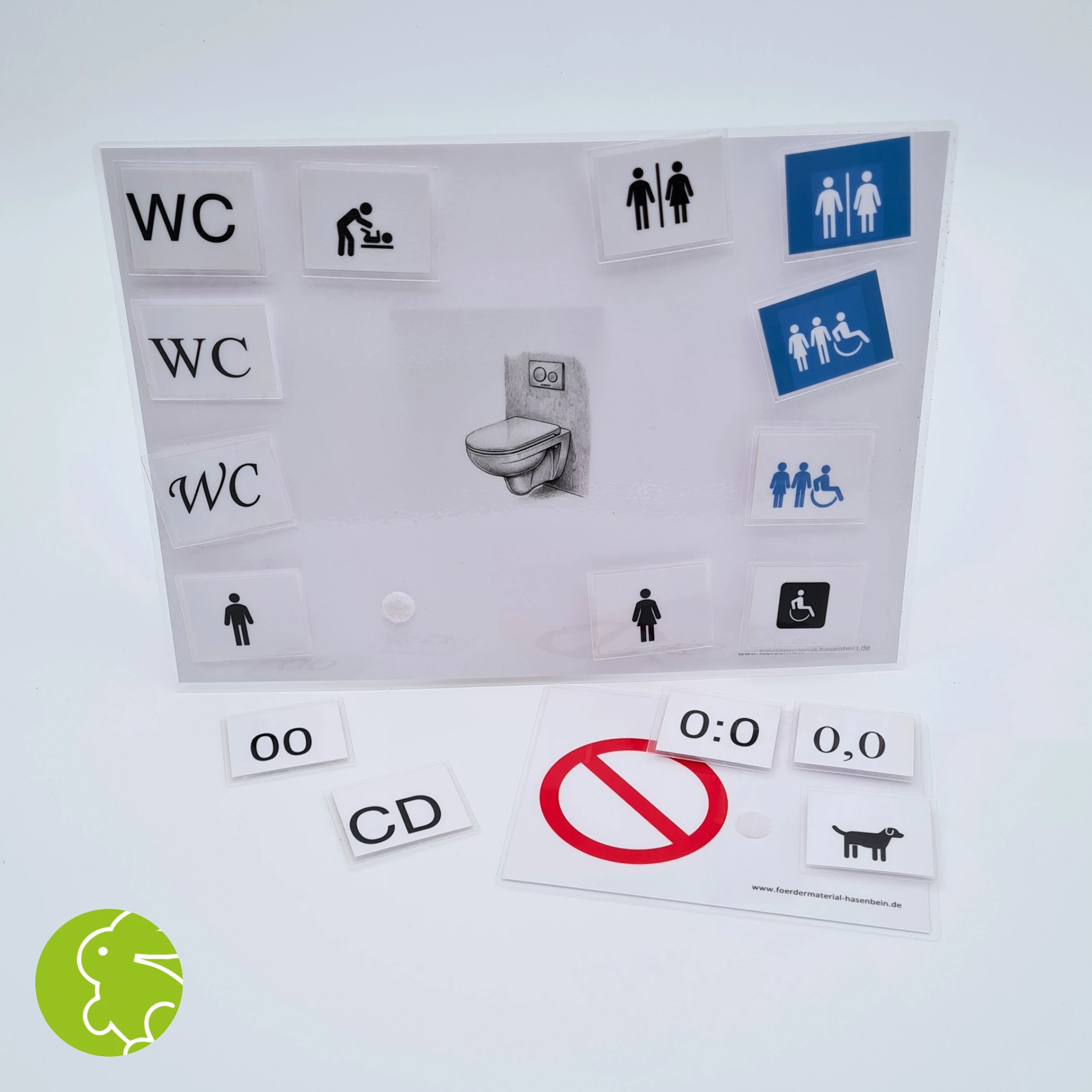 Piktogramm: Toilette