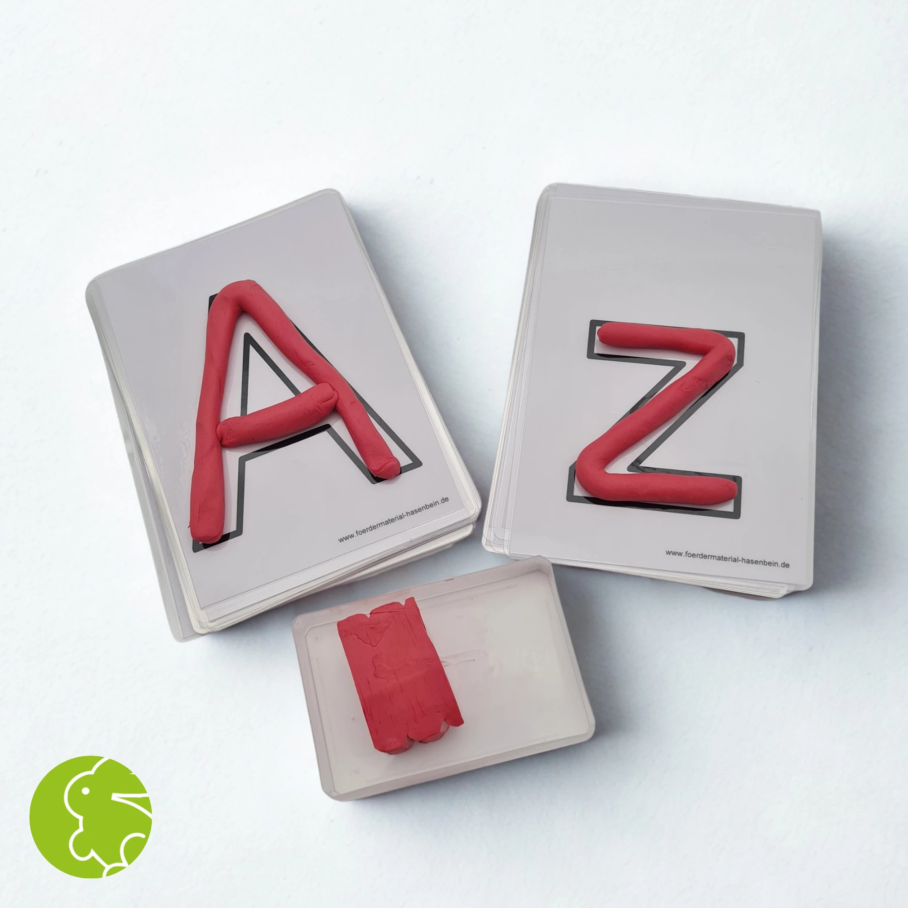 Buchstaben kneten (Alphabet)