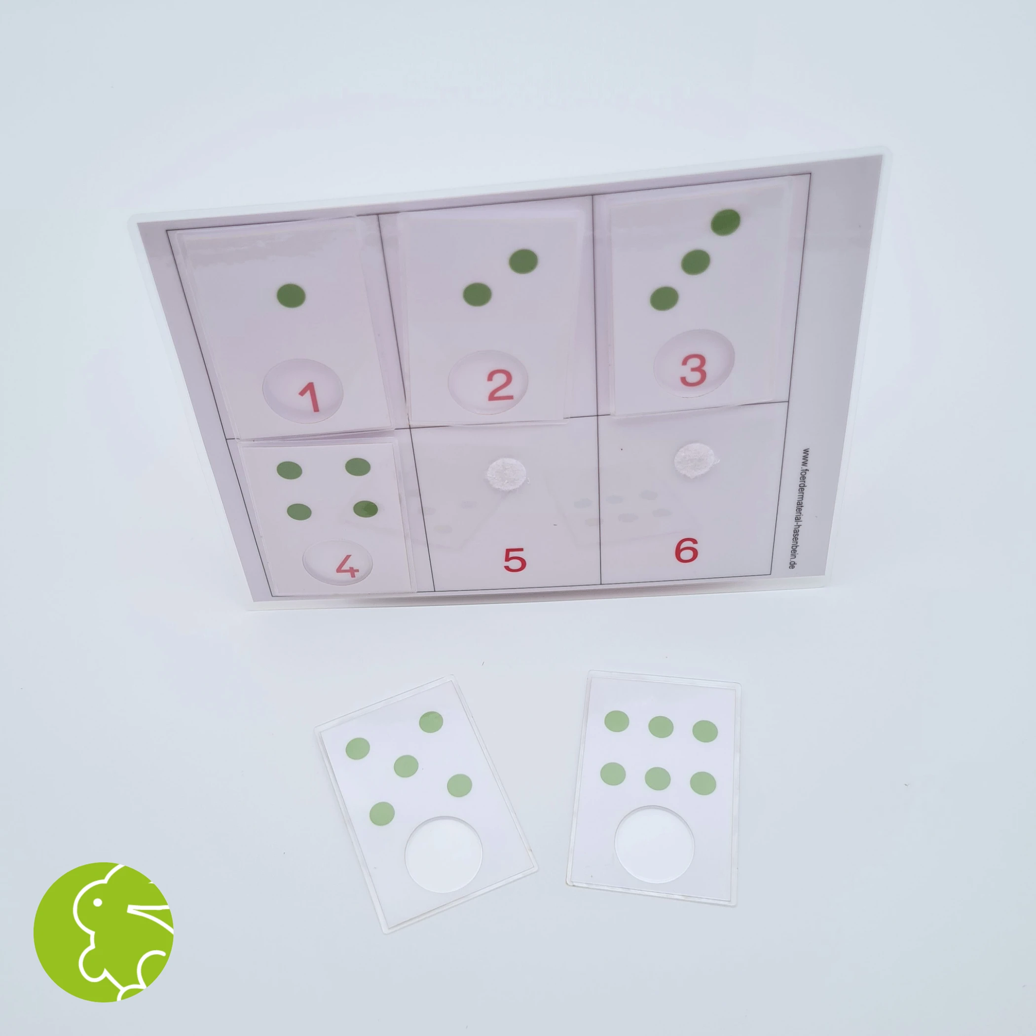 Mengenlotto 6 - Würfelbild