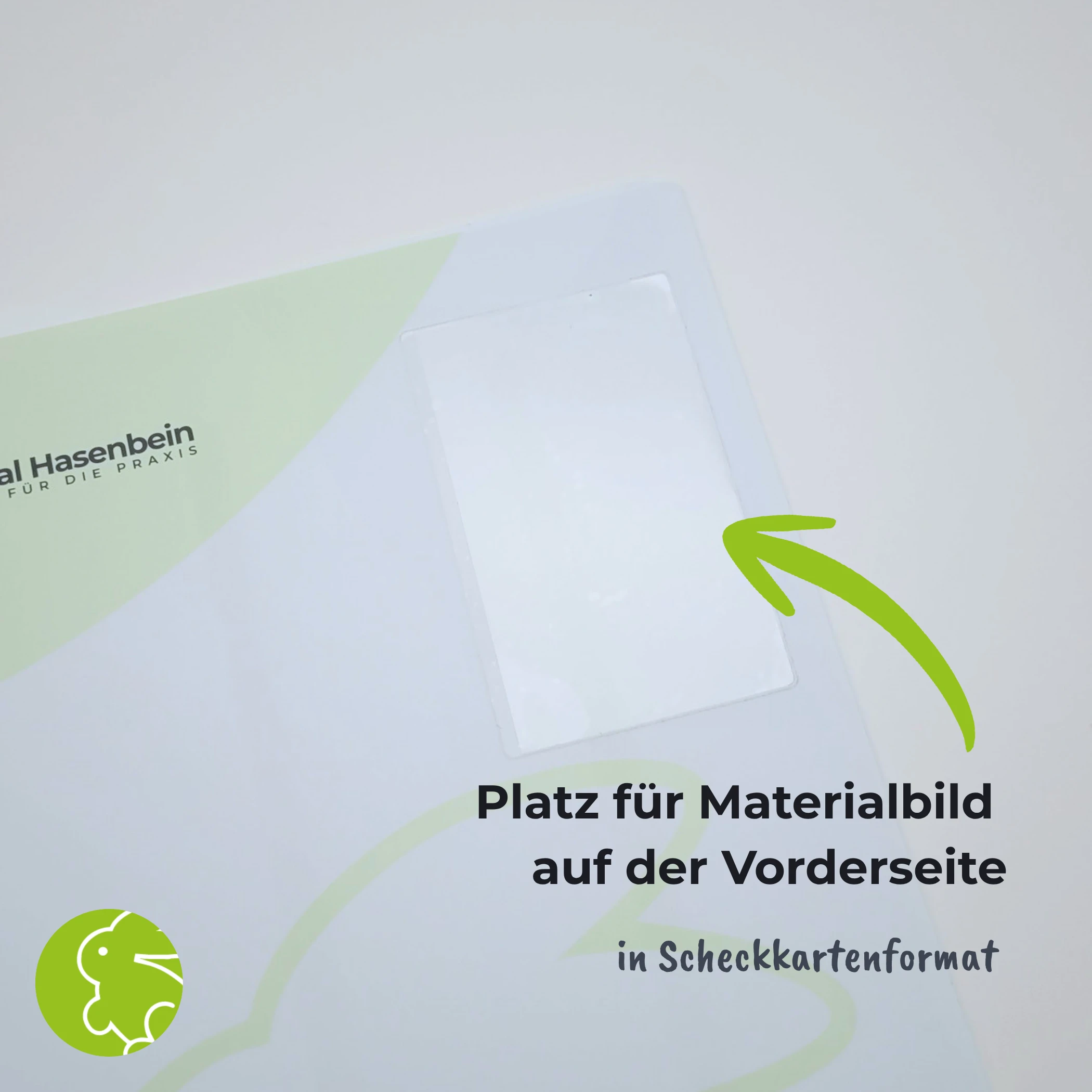 Blanko-Mappe 2 für laminierte Seite A4