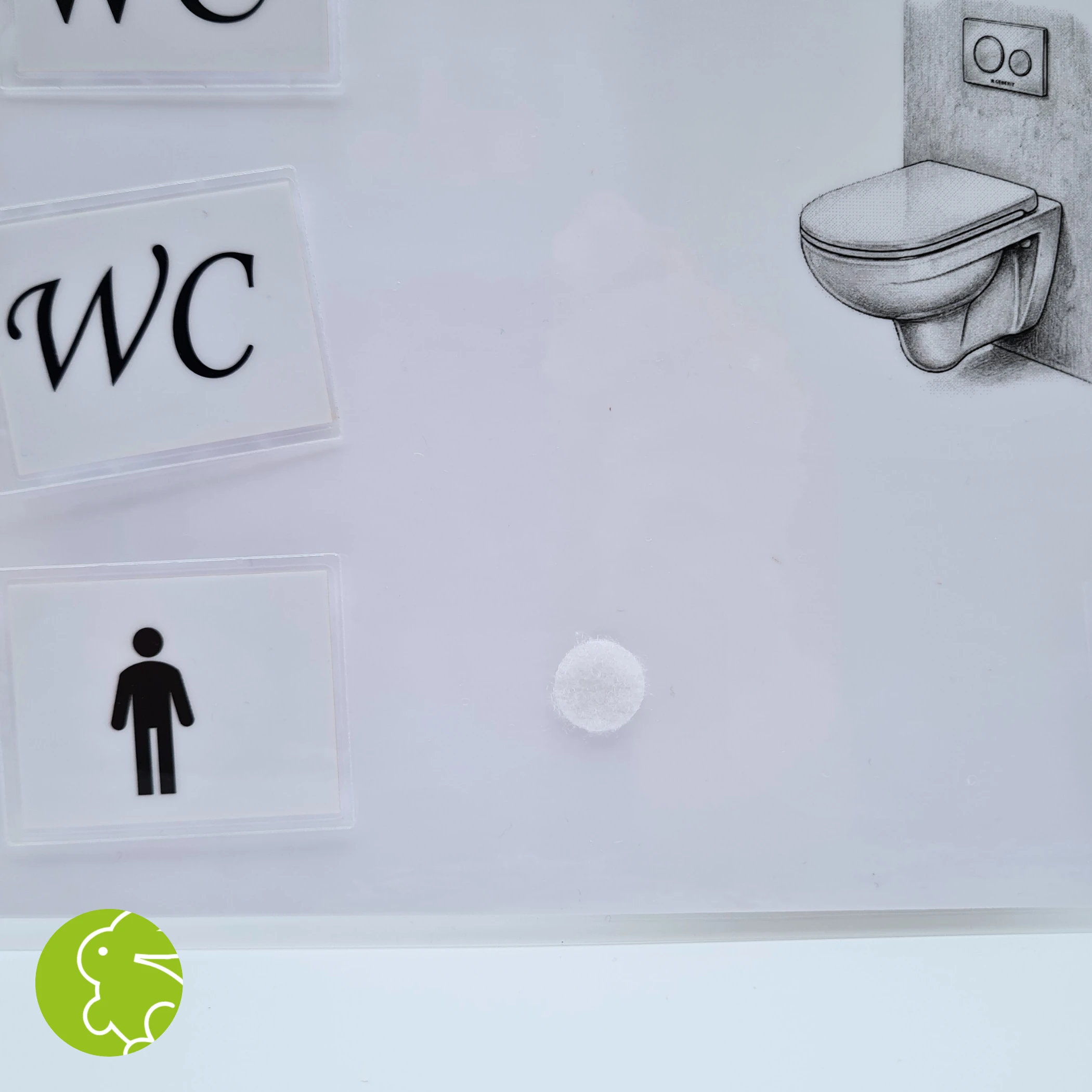 Piktogramm: Toilette
